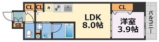 アーバネックス西本町の物件間取画像